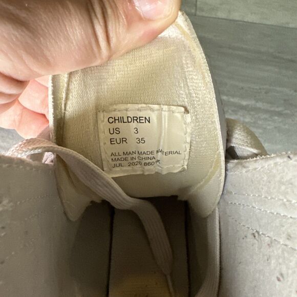 Chicago Girls Rink Roller Skate - White Youth Quad Skates - Size 3 - Picture 6 of 6